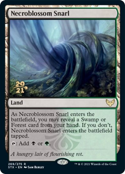 Necroblossom Snarl [Strixhaven: School of Mages Prerelease Promos] | Good Games Cannington