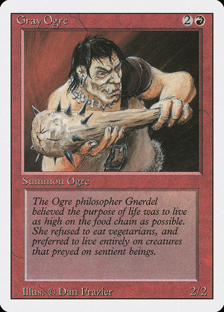 Gray Ogre [Revised Edition] | Good Games Cannington