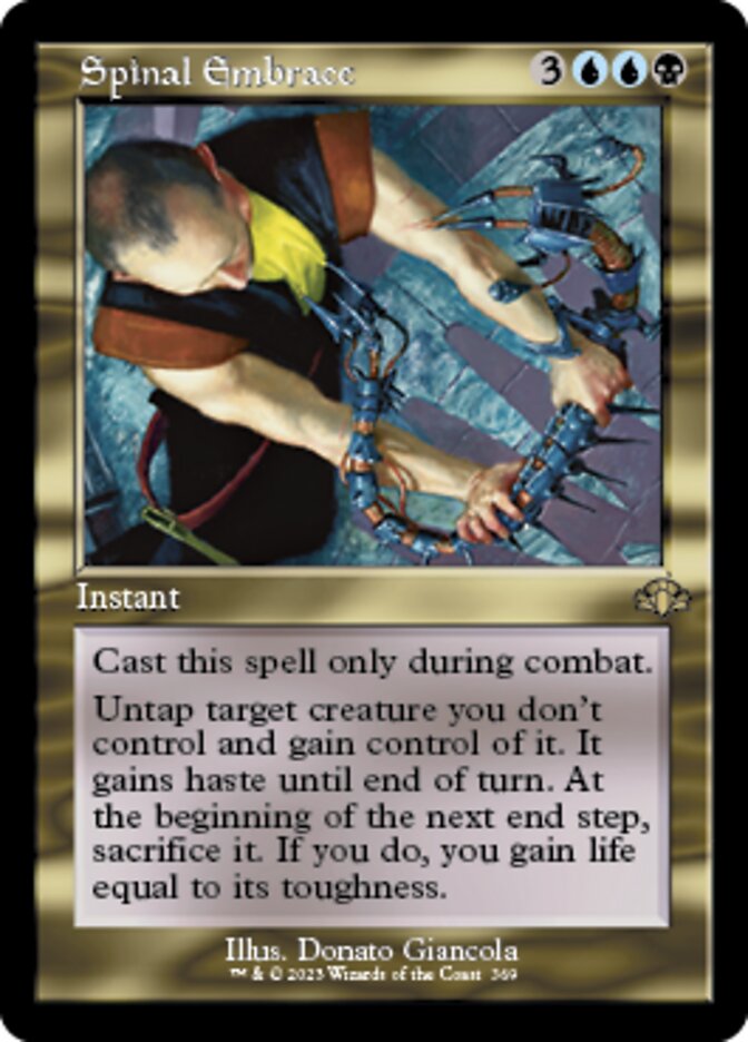 Spinal Embrace (Retro) [Dominaria Remastered] | Good Games Cannington