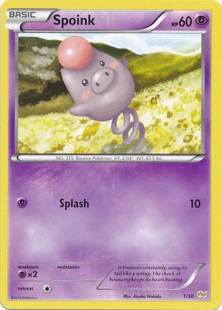 Spoink (1/30) [XY: Trainer Kit - Noivern] | Good Games Cannington