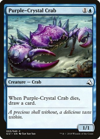 Purple-Crystal Crab [Global Series Jiang Yanggu & Mu Yanling] | Good Games Cannington