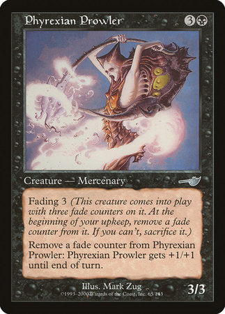 Phyrexian Prowler [Nemesis] | Good Games Cannington