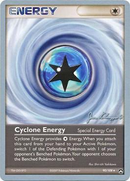 Cyclone Energy (90/108) (Psychic Lock - Jason Klaczynski) [World Championships 2008] | Good Games Cannington