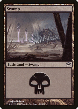 Swamp (145) [Planechase 2012] | Good Games Cannington