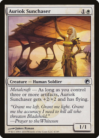 Auriok Sunchaser [Scars of Mirrodin] | Good Games Cannington