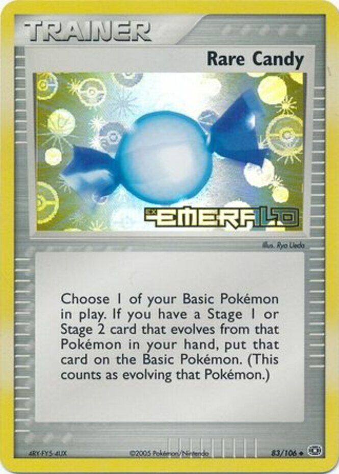 Rare Candy (83/106) (Stamped) [EX: Emerald] | Good Games Cannington