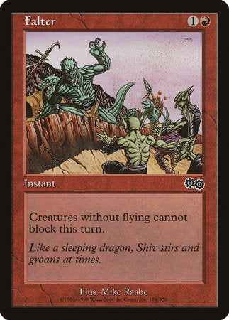 Falter [Urza's Saga] | Good Games Cannington