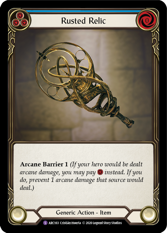 Rusted Relic [U-ARC163] Unlimited Rainbow Foil | Good Games Cannington