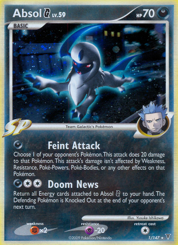 Absol G (1/147) [Platinum: Supreme Victors] | Good Games Cannington