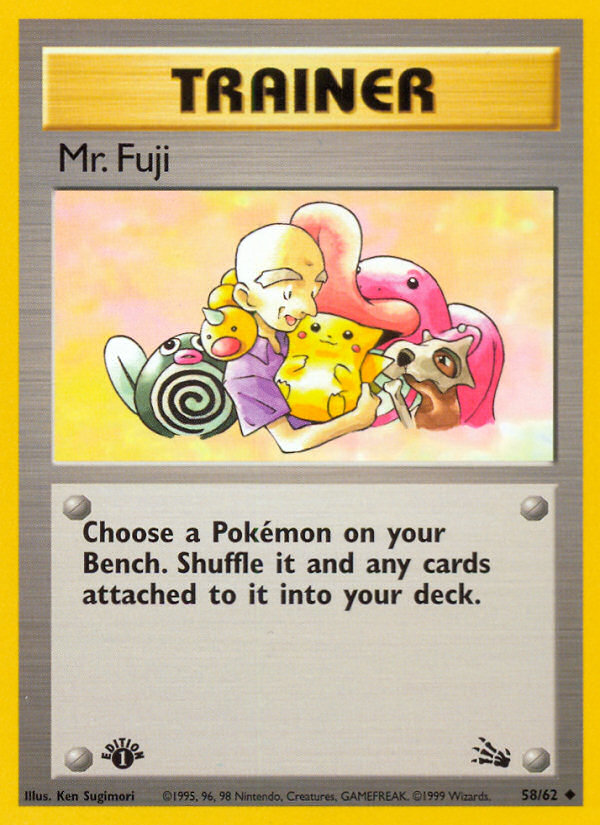 Mr. Fuji (58/62) [Fossil 1st Edition] | Good Games Cannington