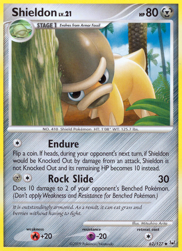 Shieldon (62/127) [Platinum: Base Set] | Good Games Cannington