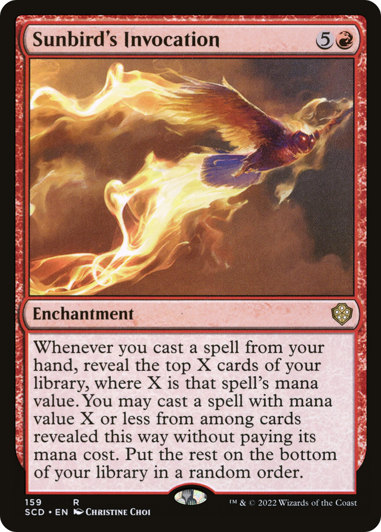 Sunbird's Invocation [Starter Commander Decks] | Good Games Cannington