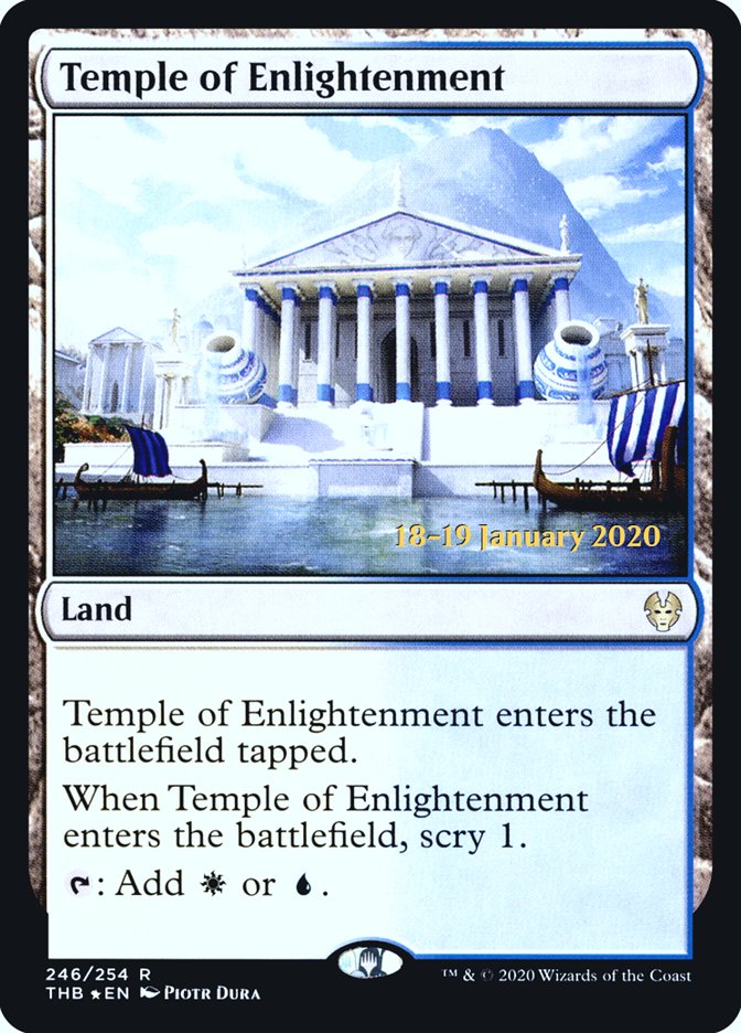 Temple of Enlightenment [Theros Beyond Death Prerelease Promos] | Good Games Cannington