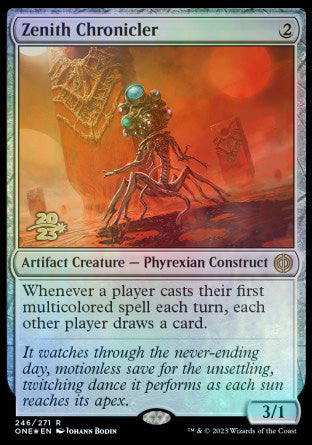 Zenith Chronicler [Phyrexia: All Will Be One Prerelease Promos] | Good Games Cannington