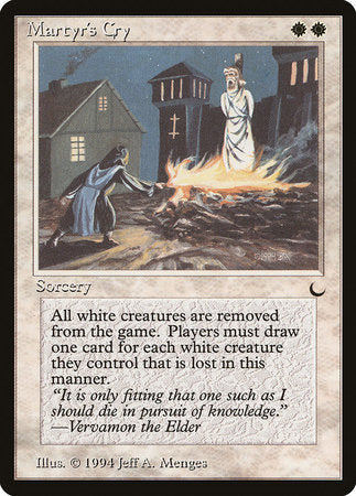 Martyr's Cry [The Dark] | Good Games Cannington