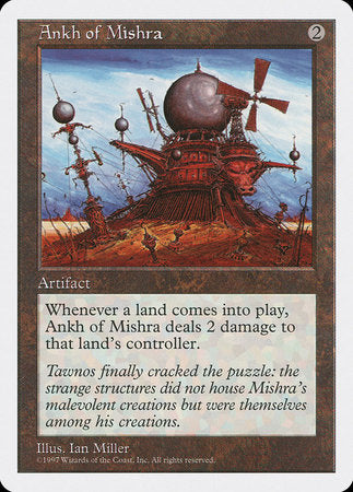 Ankh of Mishra [Fifth Edition] | Good Games Cannington