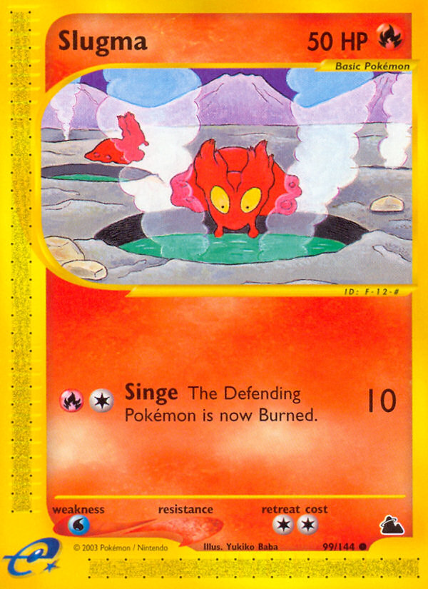 Slugma (99/144) [Skyridge] | Good Games Cannington