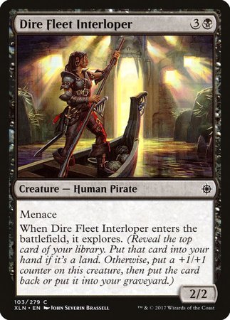 Dire Fleet Interloper [Ixalan] | Good Games Cannington