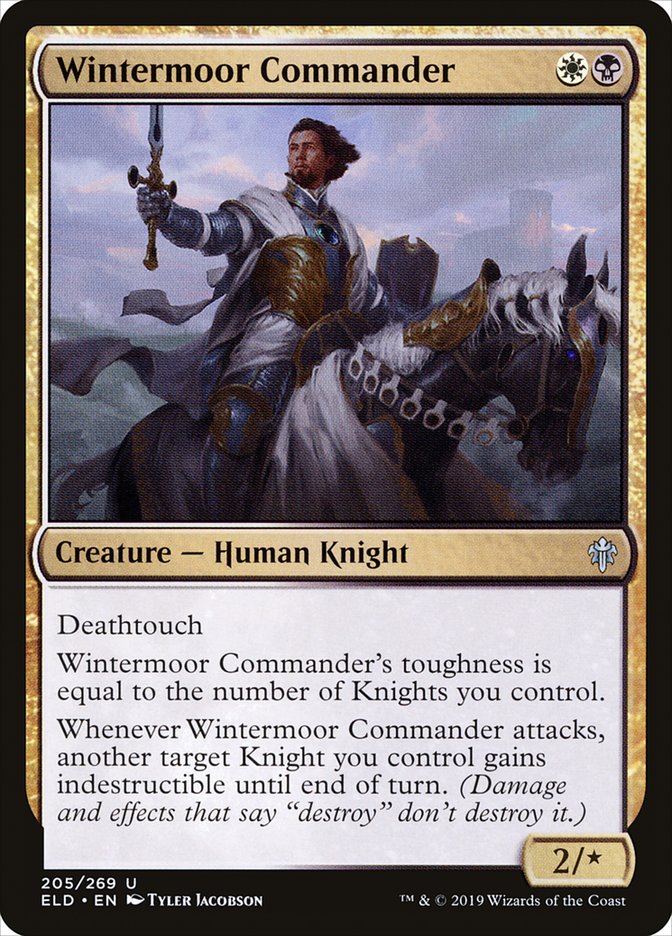 Wintermoor Commander [Throne of Eldraine] | Good Games Cannington