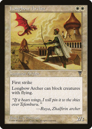 Longbow Archer [Visions] | Good Games Cannington