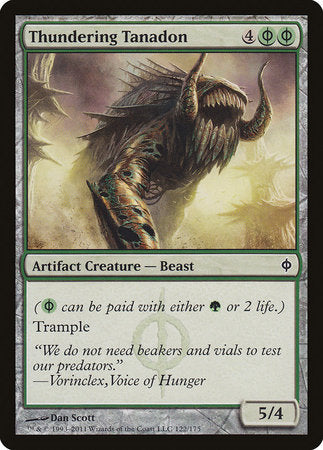 Thundering Tanadon [New Phyrexia] | Good Games Cannington