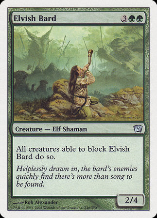 Elvish Bard [Ninth Edition] | Good Games Cannington