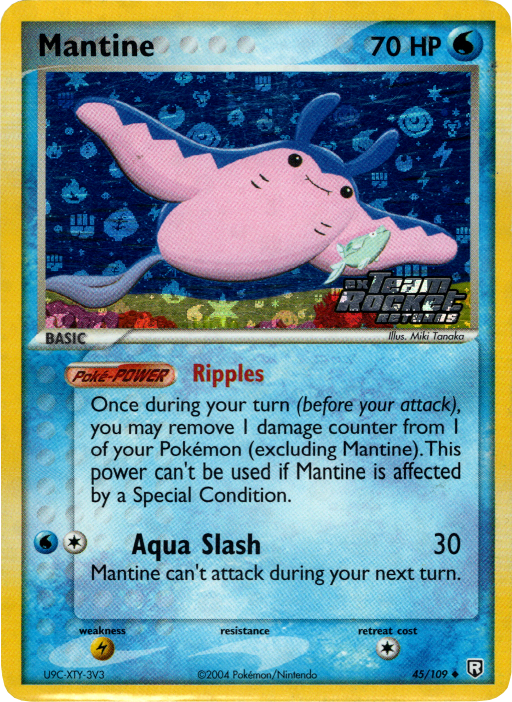 Mantine (45/109) (Stamped) [EX: Team Rocket Returns] | Good Games Cannington
