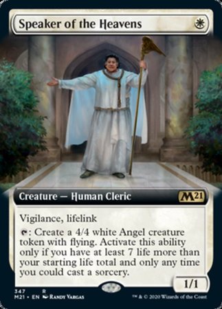 Speaker of the Heavens (Extended Art) [Core Set 2021] | Good Games Cannington