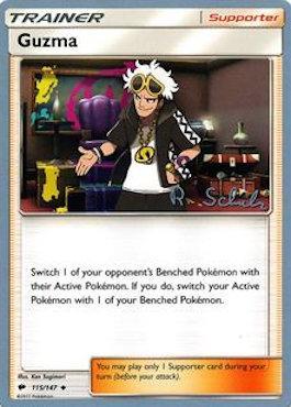 Guzma (115/147) (Victory Map - Robin Schulz) [World Championships 2018] | Good Games Cannington