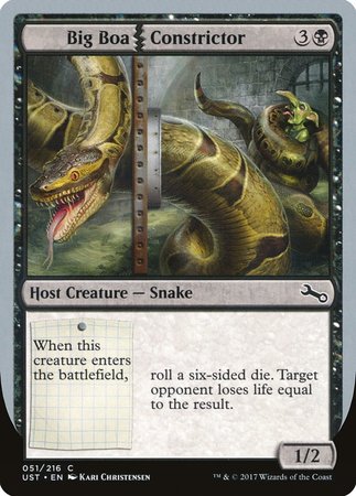 Big Boa Constrictor [Unstable] | Good Games Cannington