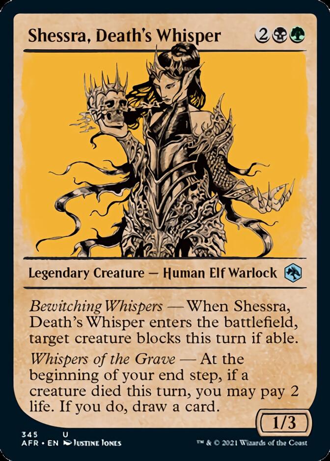 Shessra, Death's Whisper (Showcase) [Dungeons & Dragons: Adventures in the Forgotten Realms] | Good Games Cannington