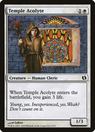 Temple Acolyte [Duel Decks: Elspeth vs. Tezzeret] | Good Games Cannington