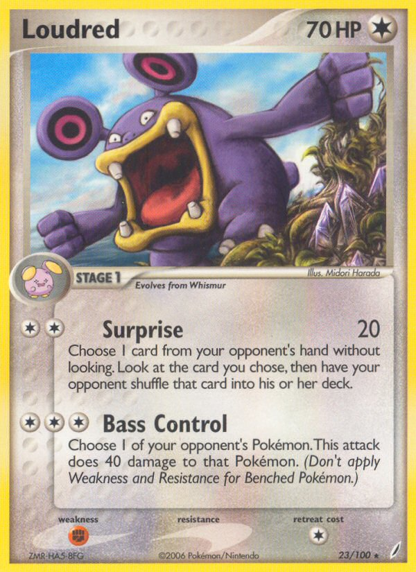 Loudred (23/100) [EX: Crystal Guardians] | Good Games Cannington