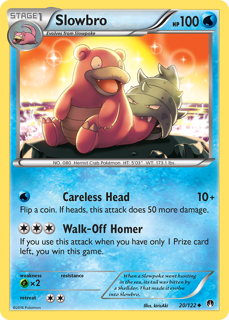 Slowbro (20/122) [XY: BREAKpoint] | Good Games Cannington