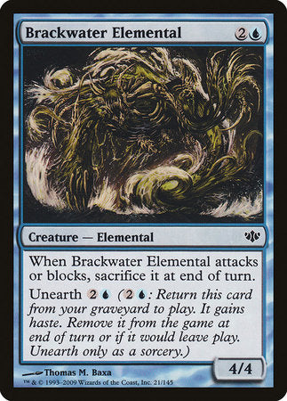 Brackwater Elemental [Conflux] | Good Games Cannington