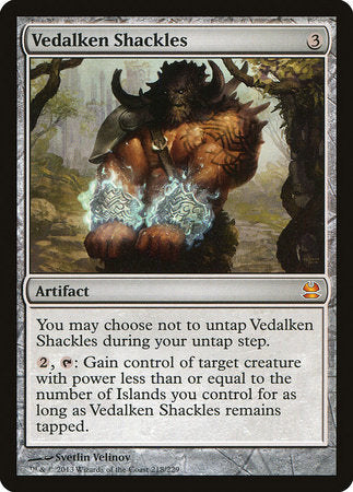Vedalken Shackles [Modern Masters] | Good Games Cannington