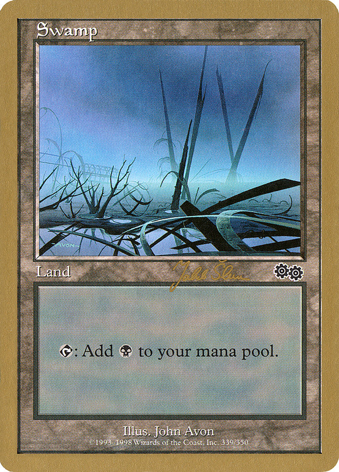 Swamp (js339) (Jakub Slemr) [World Championship Decks 1999] | Good Games Cannington