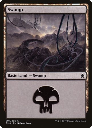 Swamp (297) [Commander Anthology] | Good Games Cannington