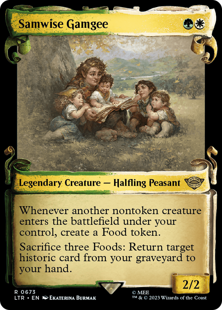 Samwise Gamgee [The Lord of the Rings: Tales of Middle-Earth Showcase Scrolls] | Good Games Cannington