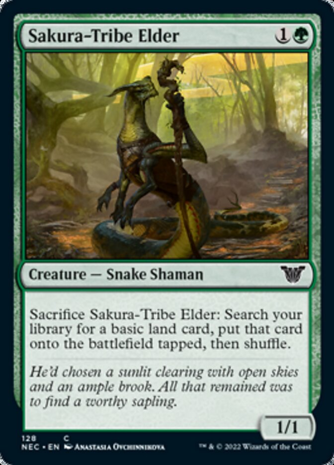 Sakura-Tribe Elder [Kamigawa: Neon Dynasty Commander] | Good Games Cannington