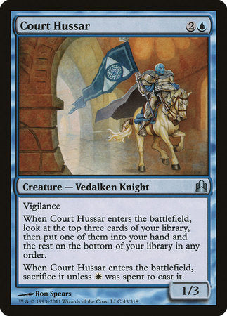 Court Hussar [Commander 2011] | Good Games Cannington