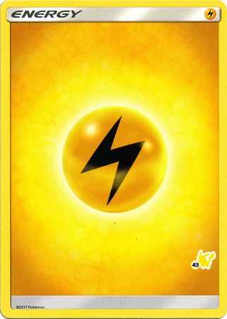Lightning Energy (Pikachu Stamp #43) [Battle Academy 2020] | Good Games Cannington