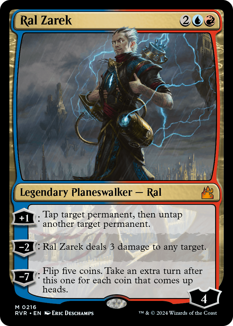 Ral Zarek [Ravnica Remastered] | Good Games Cannington