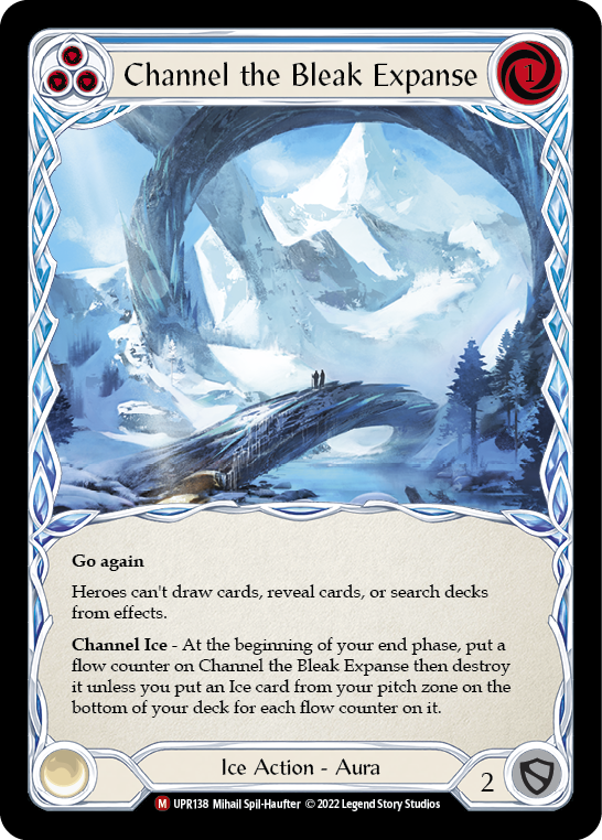 Channel the Bleak Expanse [UPR138] (Uprising)  Rainbow Foil | Good Games Cannington