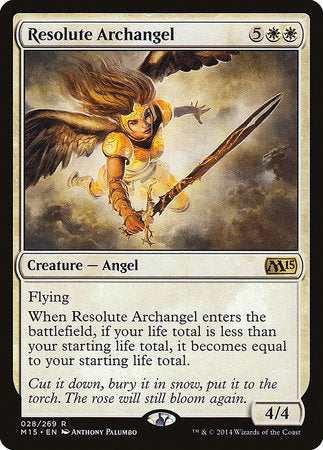 Resolute Archangel [Magic 2015] | Good Games Cannington