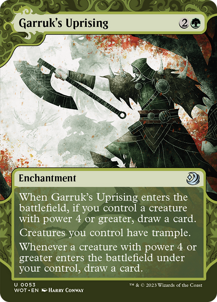 Garruk's Uprising [Wilds of Eldraine: Enchanting Tales] | Good Games Cannington