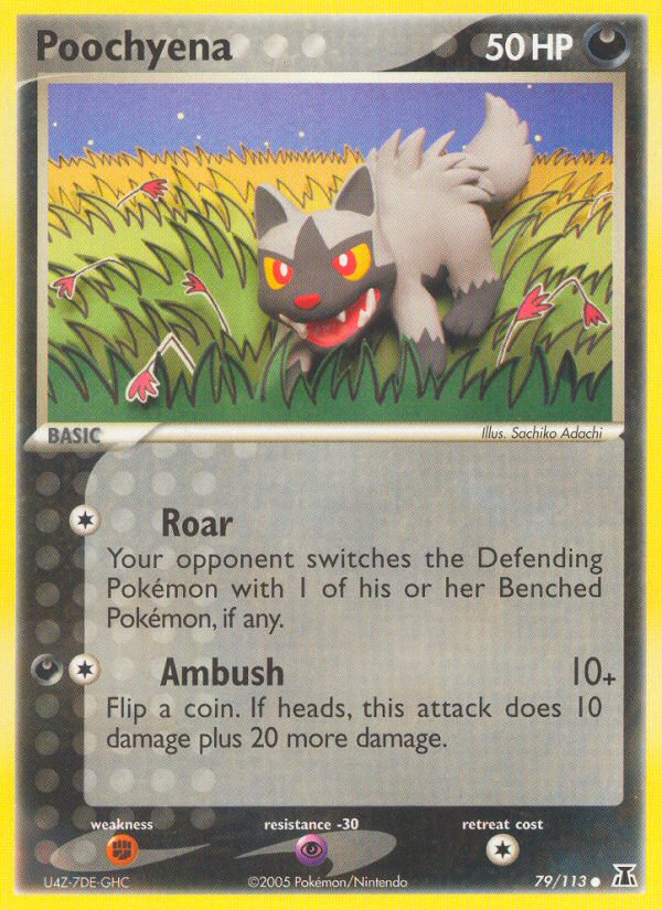 Poochyena (79/113) [EX: Delta Species] | Good Games Cannington