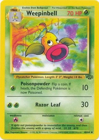 Weepinbell (48/64) [Jungle Unlimited] | Good Games Cannington