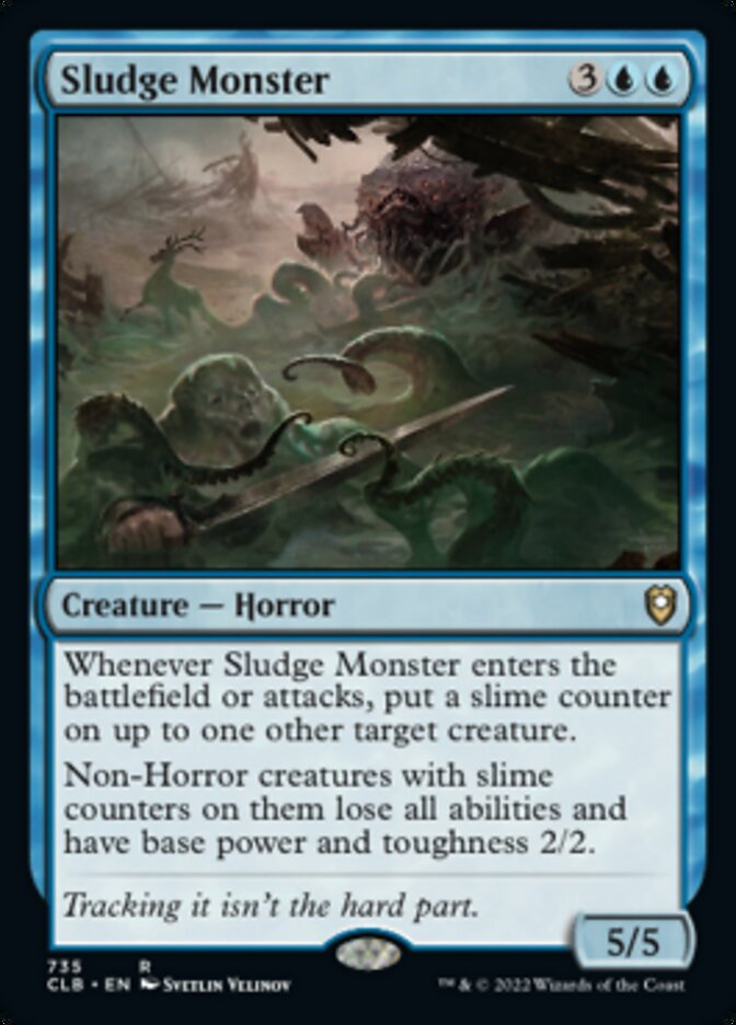 Sludge Monster [Commander Legends: Battle for Baldur's Gate] | Good Games Cannington