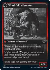 Weary Prisoner // Wrathful Jailbreaker [Innistrad: Double Feature] | Good Games Cannington